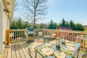 Private Deck & Views: Rural Virginia Escape - Image 2