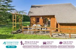 Chalet 2 adultes 2 enfants - jardin et terrasse - Image 2