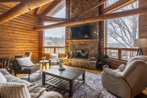Luxury Log Cabin w/ Beach & Dock • Sleeps 12 - Image 5