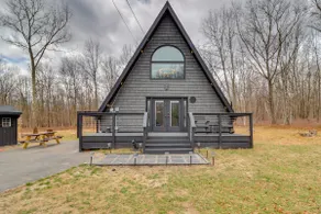 9 Mi to Big Boulder Mtn: A-frame Cabin w/ Hot Tub - Image 2