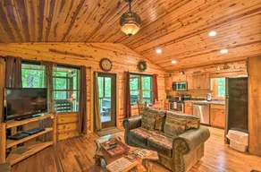 Couples Cabin Near Helen | Hot Tub - Image 4
