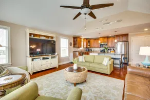 Walk to Beach: Oak Island Retreat w/ 210-yard Dock - Image 5