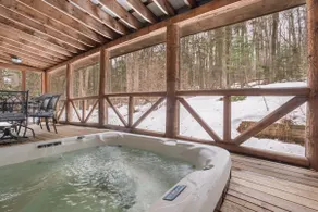 Lucky Log Cabin- Hottub fireplace 12min to Mt Snow - Image 3