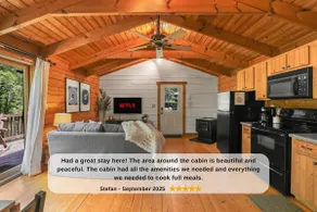 River Cabin | Firepit, Sauna, Private Deck - Image 4