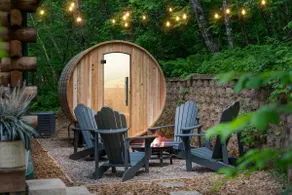 River Cabin | Firepit, Sauna, Private Deck - Image 5