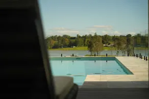 Luxury Lakefront Getaway 6BR Home w/ Pool & Cinema - Image 4