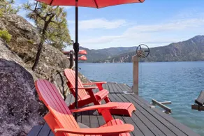Cozy Lakefront Home with Dock & Stunning View, BBQ - Image 4
