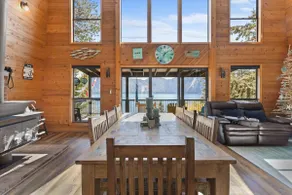 Cozy Lakefront Home with Dock & Stunning View, BBQ - Image 2