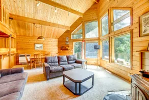 Hot Tub, 1 Mi to Beach: 12-acre Fort Bragg Cabin! - Image 5