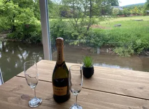 Riverbank Cottage River Ehan Double Balcony - Image 5