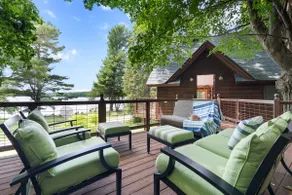 Lakefront Lodge with 100' sandy bottom/dock/firepi - Image 2