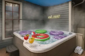 Hot Tub Sauna Fire Pit Putting green Downtown - Image 2