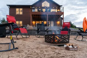 Beach Lake Oasis | Private Beach • Kayaks • Firepi - Image 3