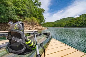 5BR Cabin on Fontana Lake | Dock, Hot Tub, Game Rm - Image 4