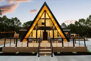Epic A-Frame! Rooftop, Theater, Hot Tub and Sauna - Image 1