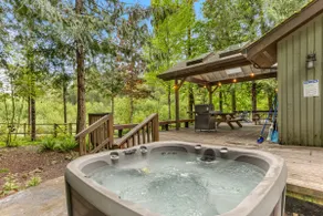 Cozy Riverfront Retreat w/ Hot Tub - Image 3