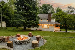 Roebling House • 1850s Cabin • Hot Tub • Fire Pit - Image 4