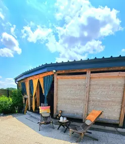 Mobile Home Cabana with HotTub&Sauna - Image 2