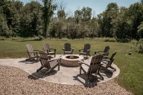 Stone Beach Access | Cabin with a Fire Pit Glow - Image 2