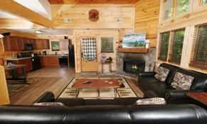 Hot Tub + Game Room Cabin w/ Fireplace & Resort - Image 3