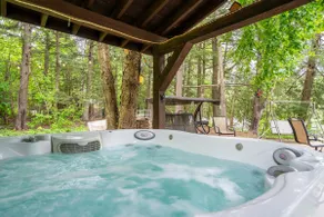 Spa Pool table Lake Access - Chalet Family au Grand air - Image 2