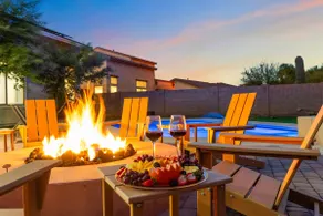 Dream And Drift Luxe Pool Spa Pool Table Firepit Paradise - Image 5