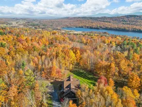 Huge Log Cabin by Lake - Image 3