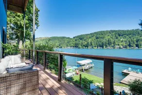 Fire Pit & Views: Modern Summit Lake Escape! - Image 3