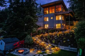 Fire Pit & Views: Modern Summit Lake Escape! - Image 2
