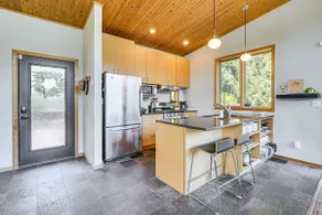 Fire Pit & Views: Modern Summit Lake Escape! - Image 5