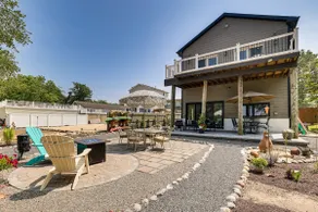 Dock + Backyard Bar: Spacious Barnegat Bay Retreat - Image 2