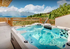 Nougat Chalet-14 pers-pool jacuzzi and sauna - Image 4