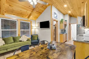 Hot Tub! Riverfront Cabin close to GVL - Sleeps 4 - Image 4