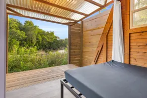 The Camellia - A Frame Camping Pod w/ River View - Image 2
