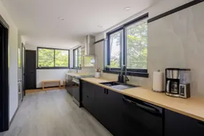 The Black House | Modern Stowe Mountain Retreat - Image 2