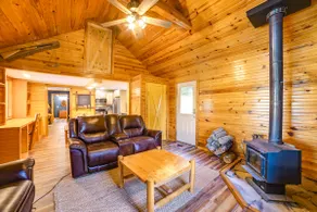 Private Lake & Dock: Log Cabin, 2 Mi to Clay! - Image 2