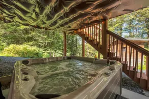 Secluded Log Cabin With Hot Tub, Fire Pit, Game Room - Image 4