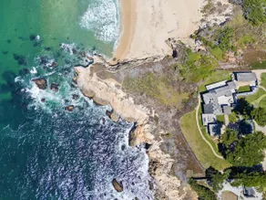 Distinguished Oceanfront Point Estate with Iconic Beach Mountain Vistas - Image 3