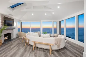 Distinguished Oceanfront Point Estate with Iconic Beach Mountain Vistas - Image 4