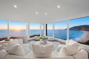 Distinguished Oceanfront Point Estate with Iconic Beach Mountain Vistas - Image 2