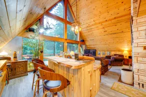 Explore Mt St Helens: A-frame Chalet w/ Deck! - Image 4