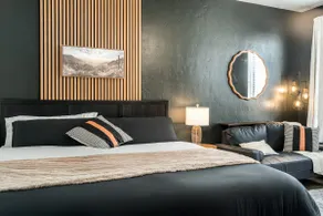 Comfy King Bed, Hot Tub, Coffee Bar - Image 2