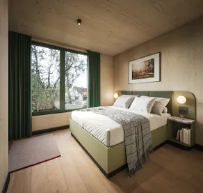 Chalet-Private Bathroom-Countryside view - Image 2