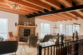 Spa Firepit & Nature - Chalet De La Colonie - Image 3