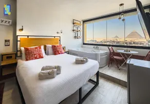 Jacuzzi Studio By The Historic Pyramids Apt4 - Image 5