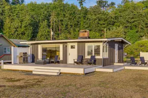 Beach Access, Deck: Waterfront Whidbey Island Home - Image 2
