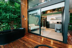 Stylish Tiny Home with Sea View and Bathtub - Image 2