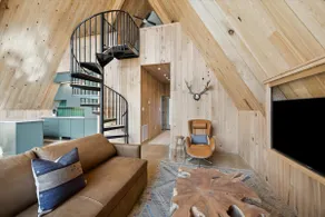A-Frame near Round Top | Big Moon Ranch Cabin 4 - Image 2