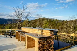 Luxury A Frame 5BR Hot Tub & Mountain Views - Image 4