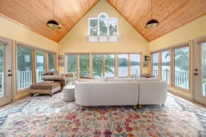 Spacious Lakefront Retreat with Canoe & Views - Image 3